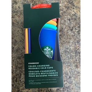 Starbucks Color Changing Cup Set